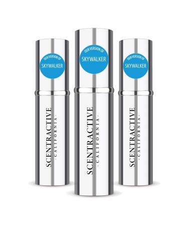 CA Perfume Impression of M.Blanc Skywalker For Men Replica Version Fragrance Dupes Concentrated Long Lasting Eau de Parfum Spray Refillable Atomizer Bottle 0.17 Fl Oz/5ml-X3 M.BLANC SKYWALKER IMPRESSION 0.51 Fl Oz (Pack of 1)
