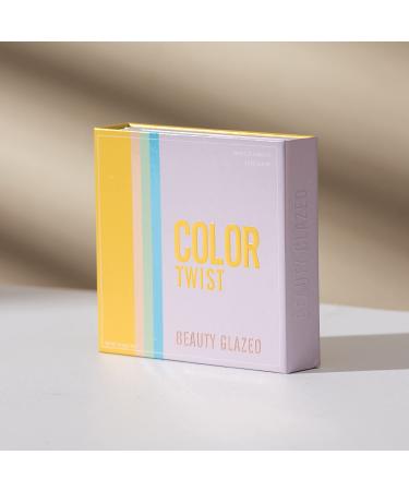 BestLand 4-in-1 Color Board Eyeshadow Palette - Glitter, Metallic, Matte, Shimmer | Highly Pigmented and Easy to Blend | Natural Ultra Eye Shadow Powder (Color Twist) - Buy Online on GoSupps.com