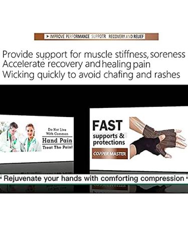 Xeodaun Arthritis Compression Gloves Women Men Relieve Hand Pain Gloves for Typing Support for Joints Daily Support S - Buy Online on GoSupps.com