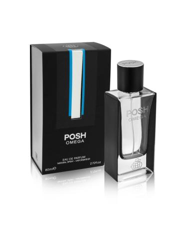 Fragrance World Posh Omega Edp 80ml Unisex perfume | Aromatic Signature Note Perfumes For Men & Women Exclusive I Luxury Niche Perfume Made in UAE