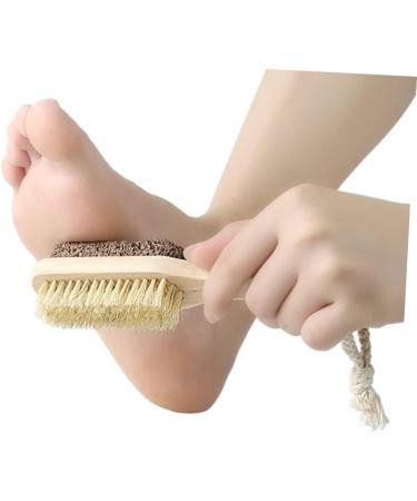FRCOLOR Scratcher Pedicure Brudh 2pcs Presser Foot Wooden Double Sided Foot Pumice Stone Wooden Pumice Stone 1 count (Pack of 1) - Buy Online on GoSupps.com