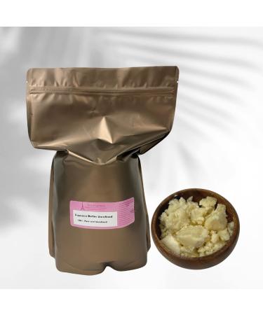 Cupua u Butter - 64 Oz (4 lb) - Raw & Unrefined - Sustainable Product - Creamy and emollient butter which promotes a pleasant touch smoothness and softness to the skin and hair.