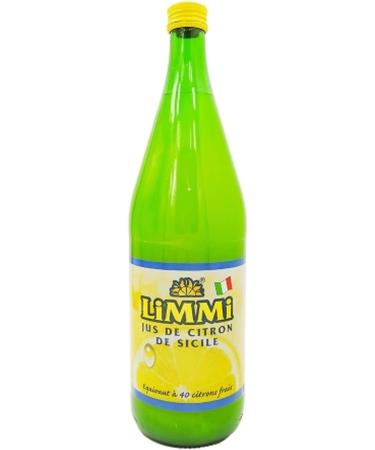 Lot 12x Pure Sicilian lemon juice - 1L bottle - Buy Online on GoSupps.com