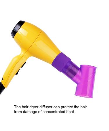 Hair Dryer Diffuser - Professional Purple Curly Blow Dryer Styling Accessory for Perfect Curls - Buy Online on GoSupps.com