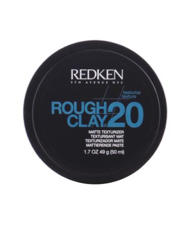 Redken Texturize Rough Clay 20 Matte Texturizer Hairpaste Hair Clay for Matt Rough Look strong hold for short to half-length hairstyles long-lasting hair wax 50 ml