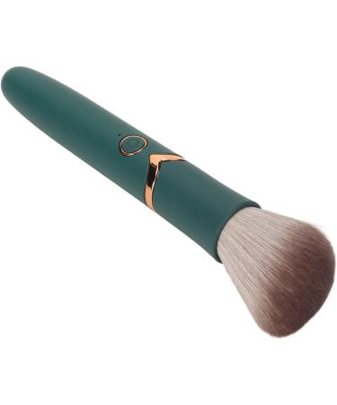 USB Rechargeable Makeup Make Up Pinsel Hair Electric Beauty Brush Green Vibrator Makeup Brush Face 10 Gears Soft Fluffy - Buy Online on GoSupps.com
