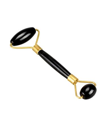Massage Roller Crystal Jade Stone Cellulite Wrinkle Roller Cool Beauty Tool for Skin Care 1Pcs