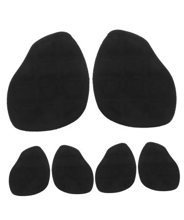FRCOLOR 3 Pairs Forefoot Pad Women's Pumps Womens Heels Non-Skid Pads High Heels Forefoot Insoles Anti-Slip Insole Pad High Heels Half Pads High Heel Cushions Non-Slip Mat Shoe