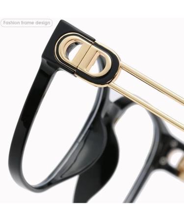 PARWANA Large Anti UV Blue Light Blocking Reading Glasses for Men & Women - Fashionable Flat Light Mirror +350 Gray - Buy Online on GoSupps.com