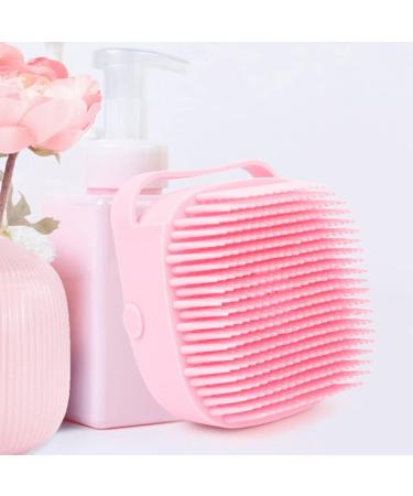 Super Bubble Bath 3-Pack Silicone Bath Sponge for Kids, Adults, and Pets - Exfoliating Shower Brush for Gentle Massage - Blue, Yellow, and Pink - Buy Online on GoSupps.com