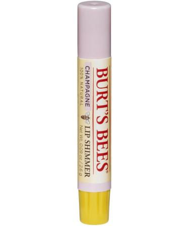 Burt's Bees Lip Shimmer Champagne 0.09 oz (Pack of 10)
