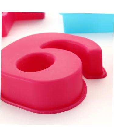Alipis 10pcs Silicone Molds Silicone Baking Mold Number Molds Number Fondant Mold 10 Piece Set Fudge - Buy Online on GoSupps.com
