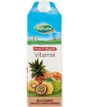  Italian Gourmet E.R. Valfrutta Succo Vitamix Refreshing Drinks Alcohol-free Fruit Juice with Vitamins 1500 ml + Box Italian Gourmet Polpa di Pomodoro 400 g - Buy Online on GoSupps.com