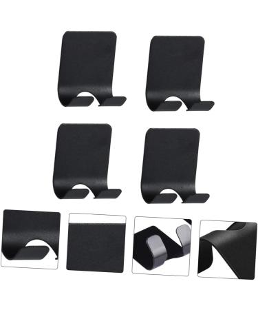 Stainless Steel Shower Razor Holder Hooks - 4-Piece Suction Hook Set for Shower Wall & Towel - Self-Adhesive Decorative Wall Hooks - Buy Online on GoSupps.com