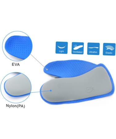 NOLITOY Flat Foot Insoles - 2 Pairs Athletic Shoe Inserts for Men & Women | Arch Support Orthotics for Running & Sports - Buy Online on GoSupps.com