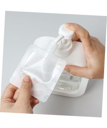 Travel Bag Set for Liquids & Cosmetics - Wofashpuret Clamshell Refillable Shampoo & Lotion Trial Bags - Perfect for International Shipping - Buy Online on GoSupps.com