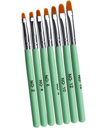 Healeved 2 Sets Nail Art Brush Pinceles Para U as Acrilicas Manicure Brush on Nail Kit Nail Tools Gel Nail Applicator Wood Nail Art Dotting Pen Tool Nail Art Pen Wooden Pole Acrylic Bamboo - Buy Online on GoSupps.com