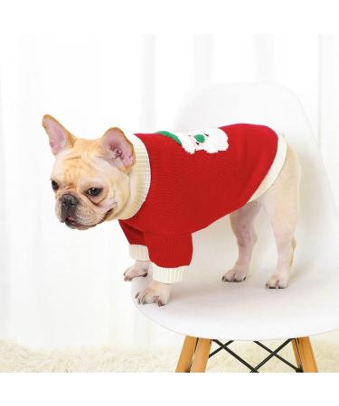 Dog Sweater for Christmas | Soft Thickened Snowman Design for Small Dogs - XL Size (82W942 Red) - Buy Online on GoSupps.com