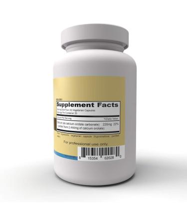 Priority One Vitamins Calcium Orotate - 100 Vegetarian Capsules - Strong Bones Supplement - Buy Online on GoSupps.com