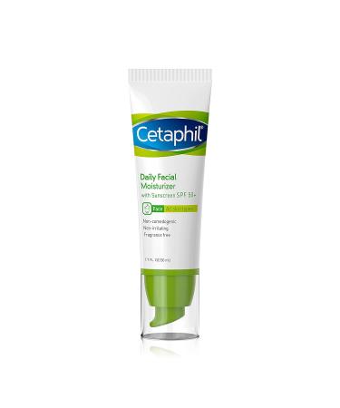 Cetaphil Daily Facial Moisturizer with sunscreen SPF 50+ 1.7 oz