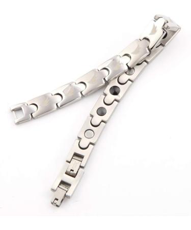 Buy TRINITIX 3 in 1 Magnetic Bracelet - Wings Silver S/M & L/XL | Magnetix Energy Sport Collection TRX #8066 | International Shipping Available - Buy Online on GoSupps.com