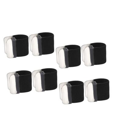 FRCOLOR 16 Pairs Bunion Separators - Flexible Orthopaedic Spacers for Men & Women - Reusable Bunion Spreaders in Black - 2.5x1.9cm - Buy Online on GoSupps.com