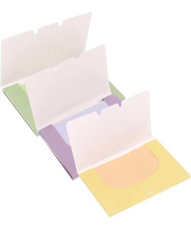 FRCOLOR 3 Sets Face Tools for Skincare Facial Oil Control Paper Remove Oil Paper Oil Wipes Facial Oil Cleaning Paper Facial Tool Men and Women Cleaning Tablet Oil-Absorbing Paper Skin Care - Buy Online on GoSupps.com