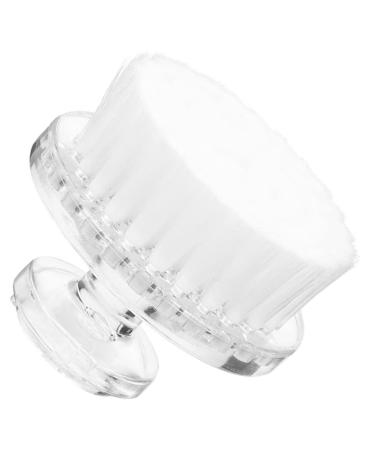 Ipetboom Cleansing Brush USB Facial Cleaning Tools Makeup Skincare Removal Silicone Face Scrub Facial Scrubber Brush Cleaning Brush Manual Exfoliator Face Brush Miss Pp Makeup Remover White