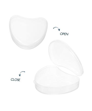 Gogogmee 2pcs Denture Supplies Denture Box for Retainer Retainer Lightweight Safe Locking - Buy Online on GoSupps.com