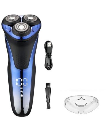 Head Shavers for Bald Men Electric Shaver Professional Razor Waterproof Beard Trimmer Rotary 3D Floating Shaving Rechargeable Electric for Men