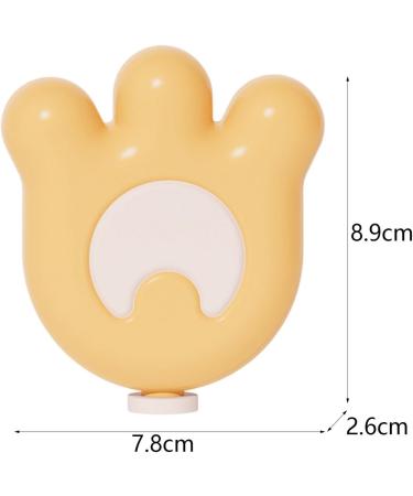 Perfeclan Nail File Electric Nail Cleaning Comfortable Rechargeable Portable Nail Trimmer Nail Griding for Sleeping Travel Home Use Toes Yellow - Buy Online on GoSupps.com