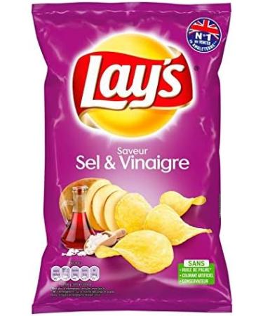 Lay'S - Chips Sel Et Vinaigre 130G - Lot De 5 - Livraison Rapide En France - Prix Par Lot - Buy Online on GoSupps.com