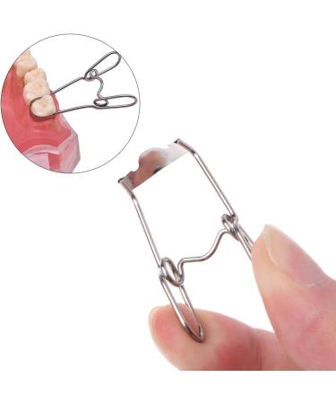 Sakeiou 36-Piece Dental Saddle Contoured Metal Matrices Kit with Feather Clip - Universal Silver Matrix Solutions for Dentists - Buy Online on GoSupps.com