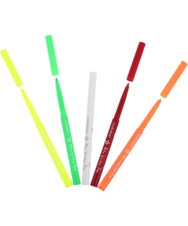FOMIYES 15 Pcs Halloween Paint Pen Fluorescence Eyeliner Make up Highlighter Eyeliner Fluorescence Plastic 12.00X0.80X0.80CMx3pcs Assorted Colorx3pcs - Buy Online on GoSupps.com