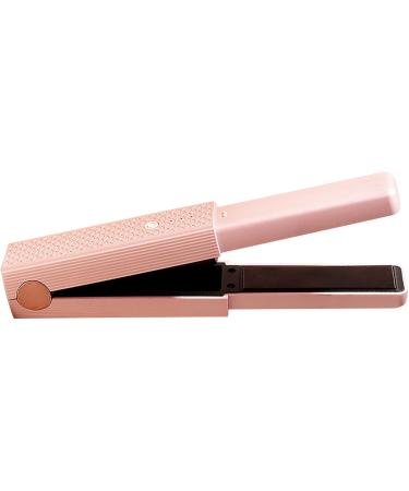 Buy Cordless Hair Curler & Straightener - 2 in 1 Portable Flat Iron with 3 Temperature Settings for Home & Travel | 18W - Buy Online on GoSupps.com