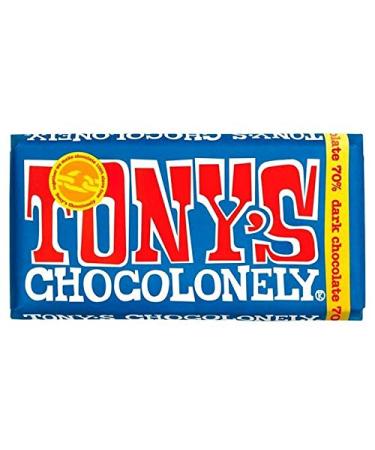 Tony's Chocolonely Tony's Chocolonely Dark Chocolate 70% 180g