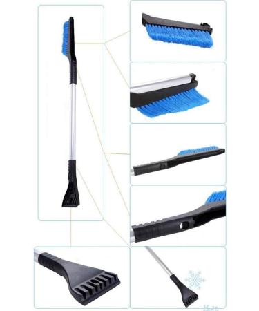 Ice Scraper Multifunctional Telescopic Snow Brush Scraper with Ergonomic Grip for Cars - Buy Online on GoSupps.com