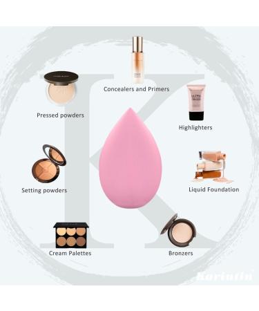 10 PCS Washable Non Latex Makeup Sponge Beauty Blenders - For Liquid, Cream, and Powder - Gift for Women - Buy Online on GoSupps.com