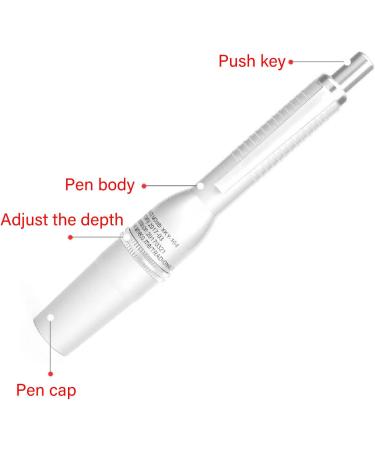 Aluminum Alloy Lancing Device Blood Lancet Pen for Blood Sugar Monitoring - Silver - Buy Online on GoSupps.com