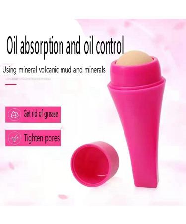 Face Oil Absorbing Volcanic Stone Roller Skincare Oil Removing for At-Home Black - Buy Online on GoSupps.com