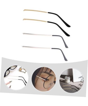 Ultechnovo 10 Pairs of Metal & Plastic Glasses Replacement Legs - Durable Spectacle Arm & Sunglasses Brackets with Screwdriver - Color Sorted 5 St. Pack - Buy Online on GoSupps.com