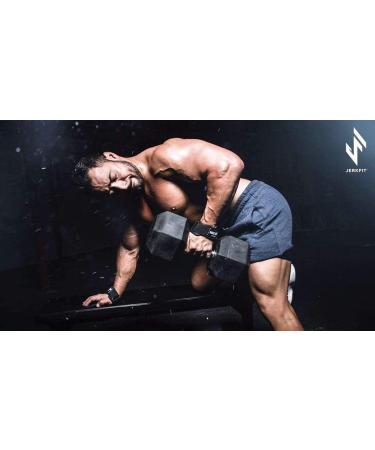 JerkFit Death Grips Lifting Straps with Padded Support - Medium - Buy Online on GoSupps.com