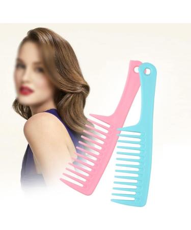Comb Hair Care Hair Comb Large Tooth Comb Wide Tooth Straight Hair Comb Curly Hair Comb Multi-color Choice Sturdy and Durable Home Travel Portable Hair Brush (Color : D1pc Size : Large) L D1pc - Buy Online on GoSupps.com