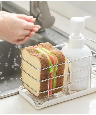 5PCS Sandwich Sponges Toast Shape Sponge Deep Cleaning Kitchen Sponges Dish Wipe Sponge for Kitchen Cleaning Supplies - Buy Online on GoSupps.com