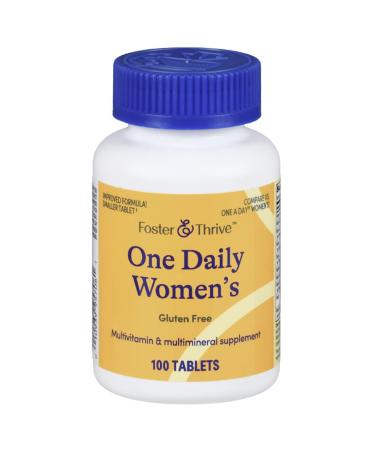 Foster & Thrive One Daily Women's Multivitamin Tablets 100 Count