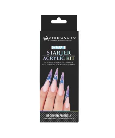 Americanails Clear Starter Acrylic Kit