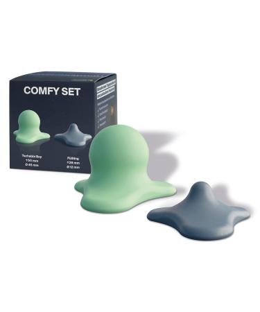 Triggerdinger by K-Active Comfy Set | Trigger point presser set | Massage device set for self-treatment | Easily relieve tension