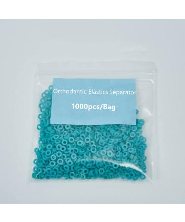 Orthodontic Elastics Separator Tie Bands - 1000pcs Bag of Dental Orthodontic Force Bands - Buy Online on GoSupps.com