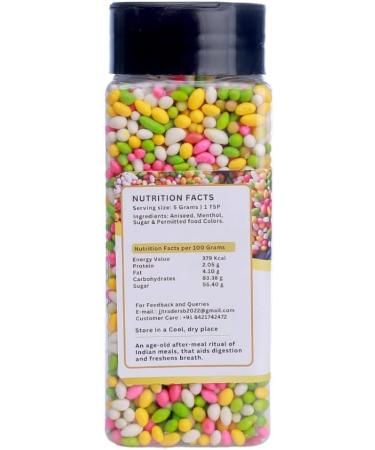 JJ Crunch N Munch Mint Coated Fennel Seeds (Colorful Tini Mini Saunf) - Mouth Freshner Jar Pack/Mukhwas (Each- 200 gm) (2) - Buy Online on GoSupps.com