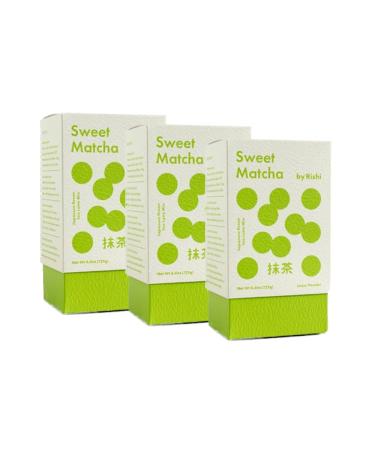Rishi Tea Japanese Green Herbal Tea Powder, Sweet Matcha, 13.2 Ounce (Pack of 3) 4.4 Ounce (Pack of 3)